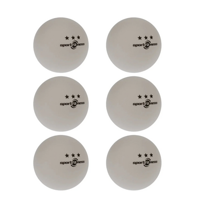 Pelotas De Ping Pong 3 Estrellas Blanca