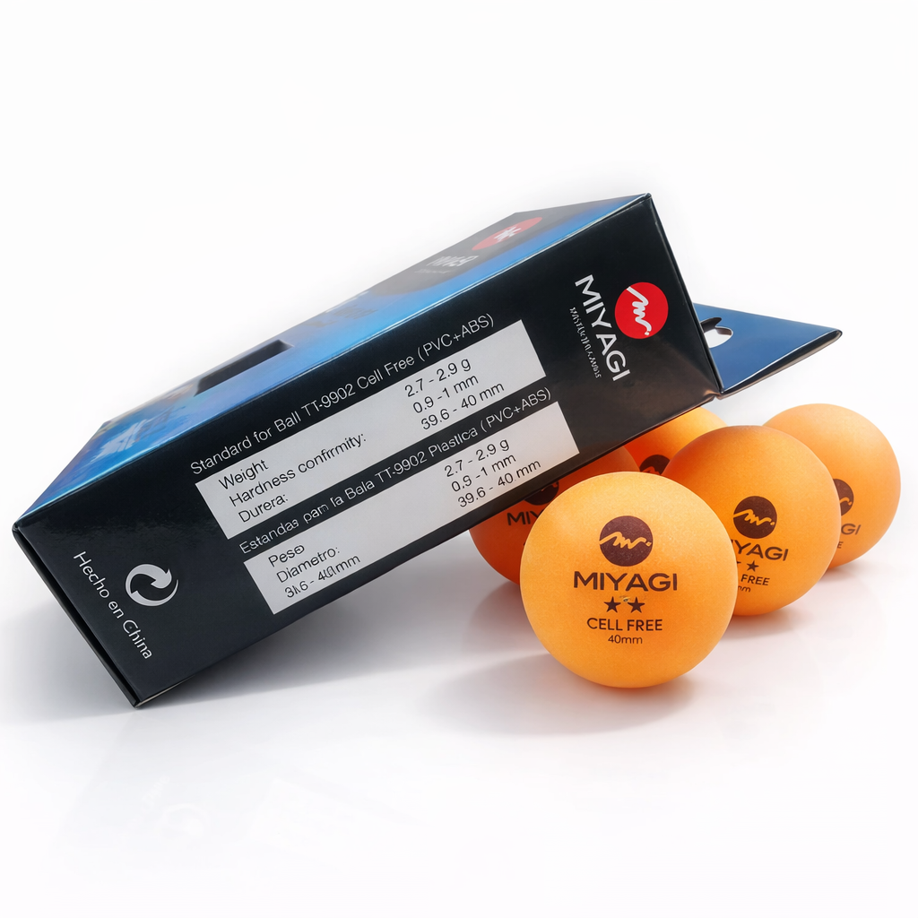 Pelotas De Ping Pong 2 Estrellas Miyagi