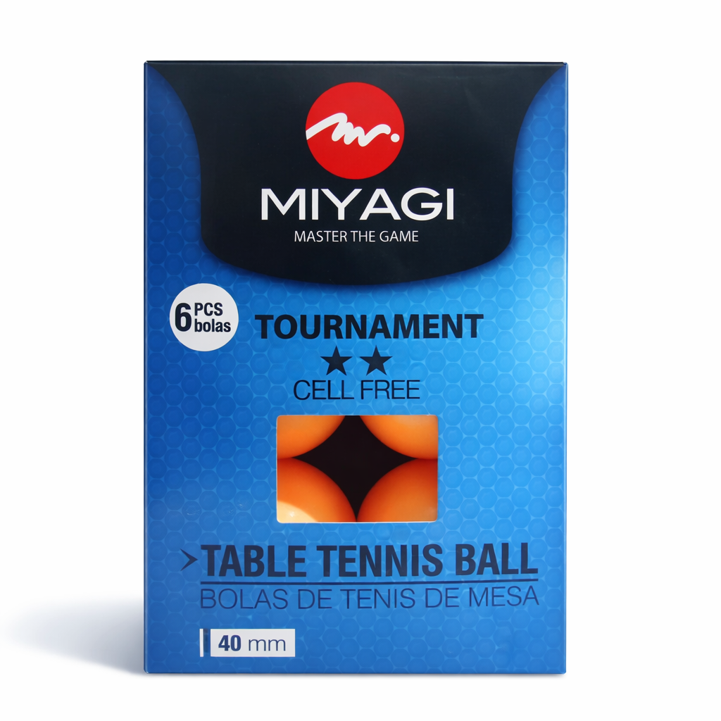Pelotas De Ping Pong 2 Estrellas Miyagi
