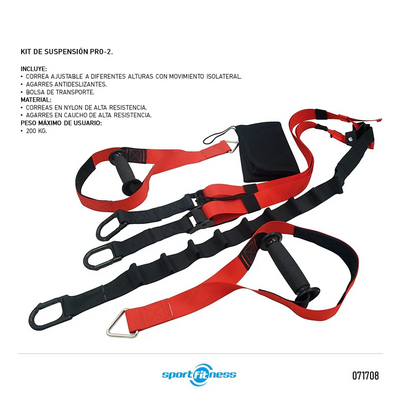 Kit De Suspensión Pro 2 Trx Sportfitness