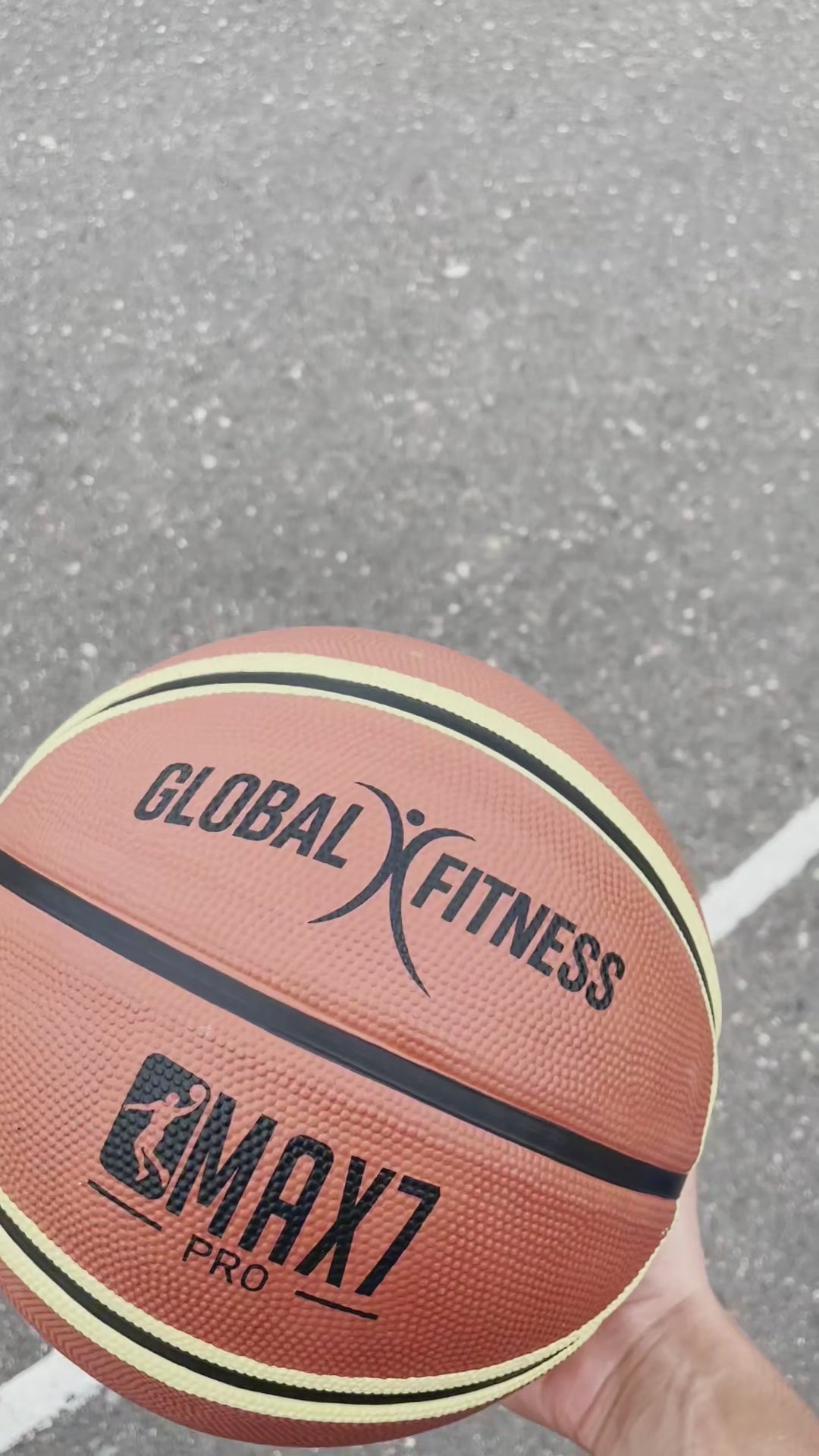 Balón De Baloncesto Max Pro  No.7 Global Fitness